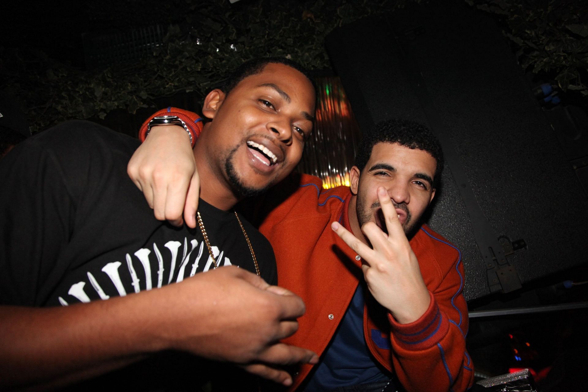 Rick Ross & Drake Visit Greenhouse - Image via Getty